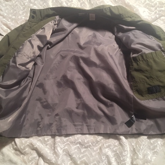 NWOT DKNY Army Green Jacket - Picture 2 of 5